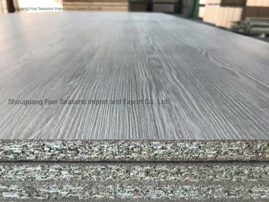 18mm Melamine Particle Board for Panel Furniture and Home Decoration